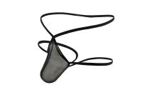 BRAVE PERSON Men's Skinny belt cut-out underwear Men's double thongs thumbnail 2