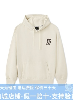 Skechers斯凯奇男女同款秋季基础款百搭宽松亲肤连帽卫衣L325U047