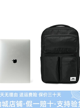 Skechers斯凯奇书包新款双肩包大容量男女款笔记本电脑包L124U072