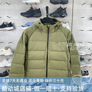 Skechers斯凯奇男士 厚实保暖连帽运动羽绒服外套P424M217 秋冬款