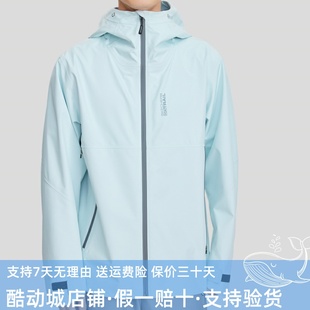 冲锋衣梭织外套时尚 正品 男士 斯凯奇成毅同款 百搭透气L124M069 代购