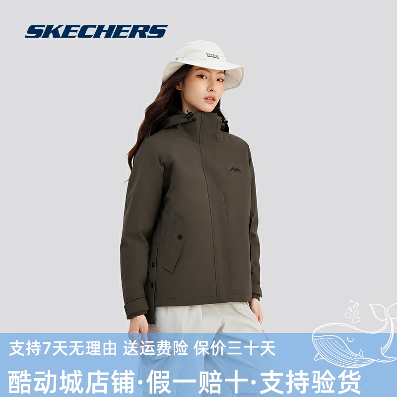 新款梭织连帽外套舒适女士
