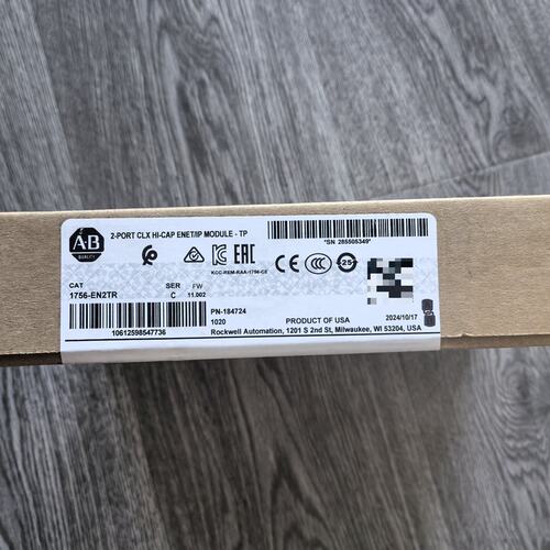可维修-AB 1756-EN2TR 2口CLX高容量以太网模块 全新议价