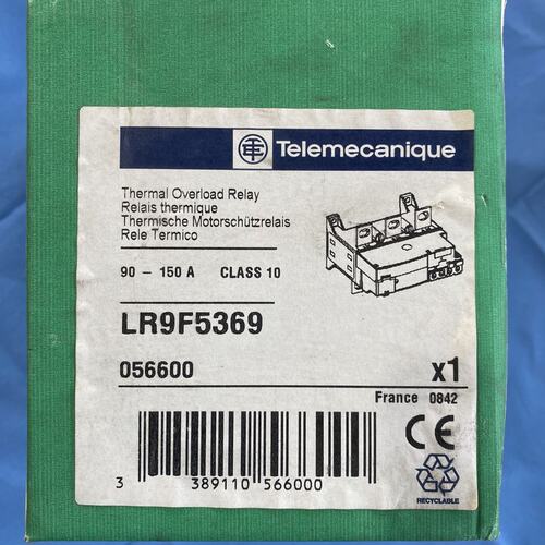 可维修-施耐德热继电器LR9F5369，90-150A Class议价