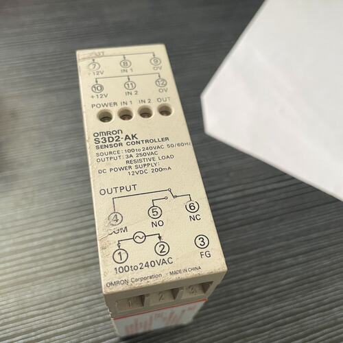 可维修-欧姆龙传感器控制器 S3D2-AK （C42）。议价