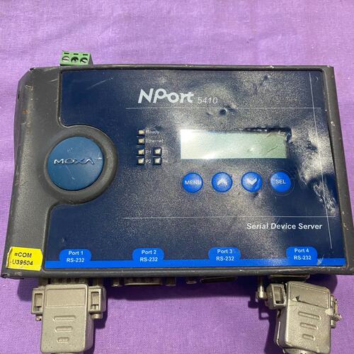 可维修-MOXA 显示屏控制器NPort5410 数量1 现货~议议价