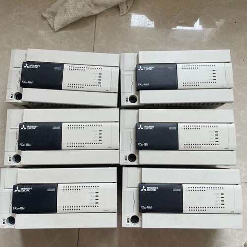 可维修-三菱PLC FX3U-48MT/ES-A，成色如图漂亮，年份议价