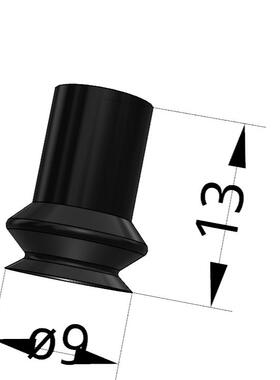 SMC  ZP 系列 真空吸盘/基本型吸盘 风琴型 吸盘单体ZP08BGN