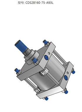 SMC原装正品CDS2B160-75-A93L系列 标准型气缸