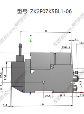 SMC原装正品ZK2系列真空单元真空发生器系统ZK2F07K5BL1-06