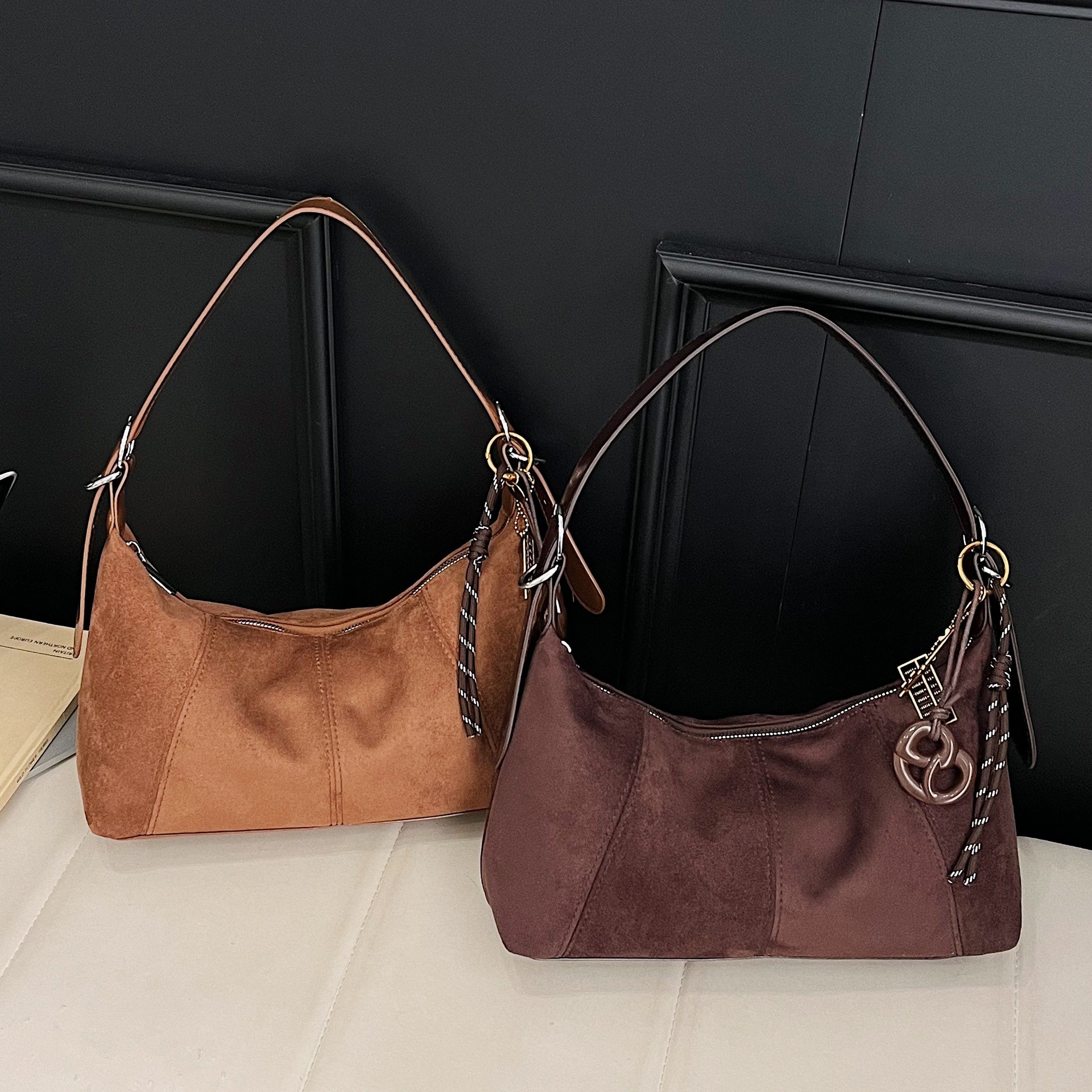 秋冬大容量上班通勤腋下法