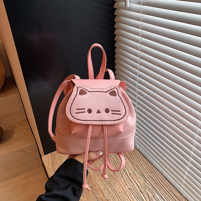 可爱猫咪小众设计双肩包20