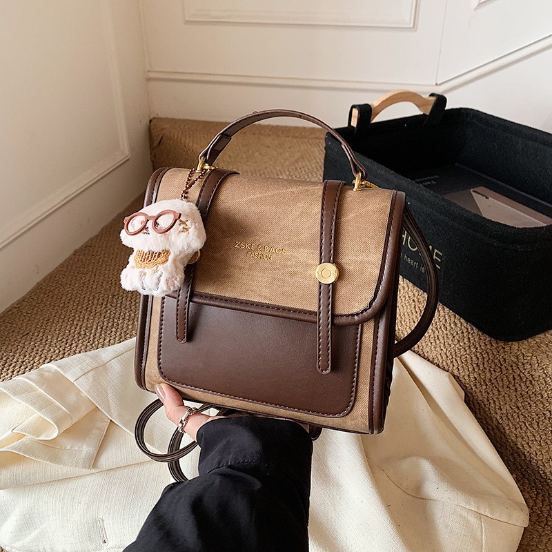 学院风韩版ins小众设计双