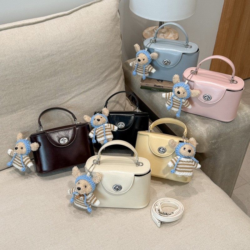 手提锁扣盒子质感女包2025新款潮腋下包高级洋气通勤斜挎包小包包,箱包皮具/热销女包/男包,胸包,淘宝优惠券,粉丝福利购,淘宝优惠卷