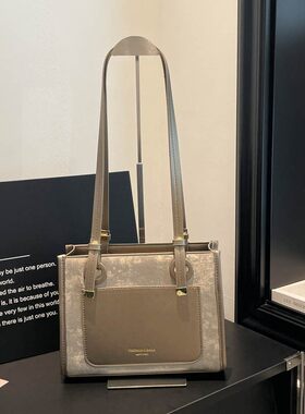 高级感复古百搭手提托特包