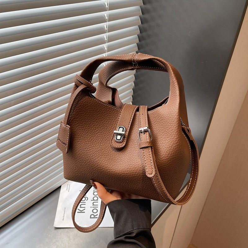 时尚荔枝纹手拎水桶包女2026新款简约单肩包软皮高质感斜挎子母包,箱包皮具/热销女包/男包,胸包,淘宝优惠券,粉丝福利购,淘宝优惠卷