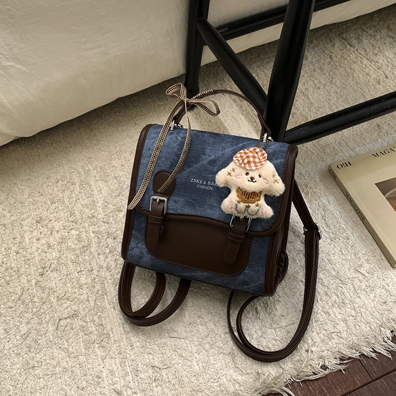 高级感小众外出包女生双肩