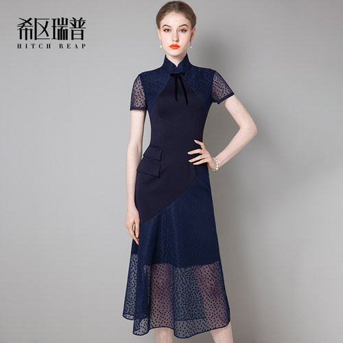 希区瑞普高端改良旗袍春夏礼服