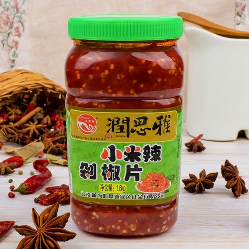 剁椒片小米辣椒酱大瓶装糟辣子
