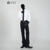 男cleanfit开衫 VE2 打底衬衣 免打结领带长袖 衬衫 四季 百搭基础款