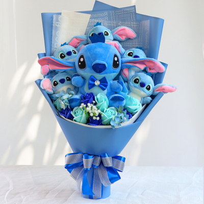 纪念日玩偶博士服祝福生日礼物