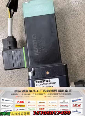 ：美国Numatics：电磁阀：B1LSAD30HSA0议价