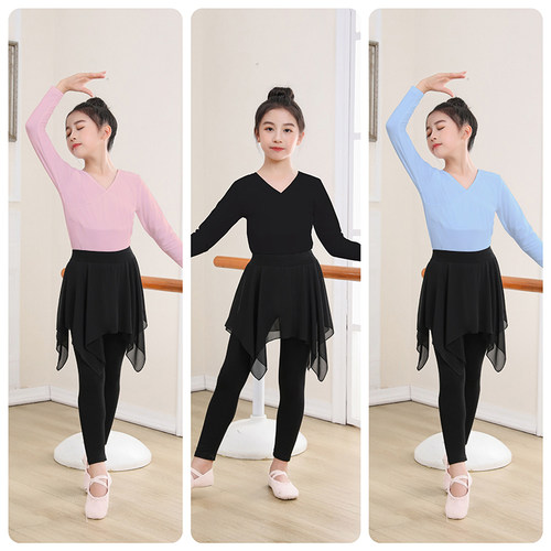 中国舞长袖练功服秋季舞蹈练功服