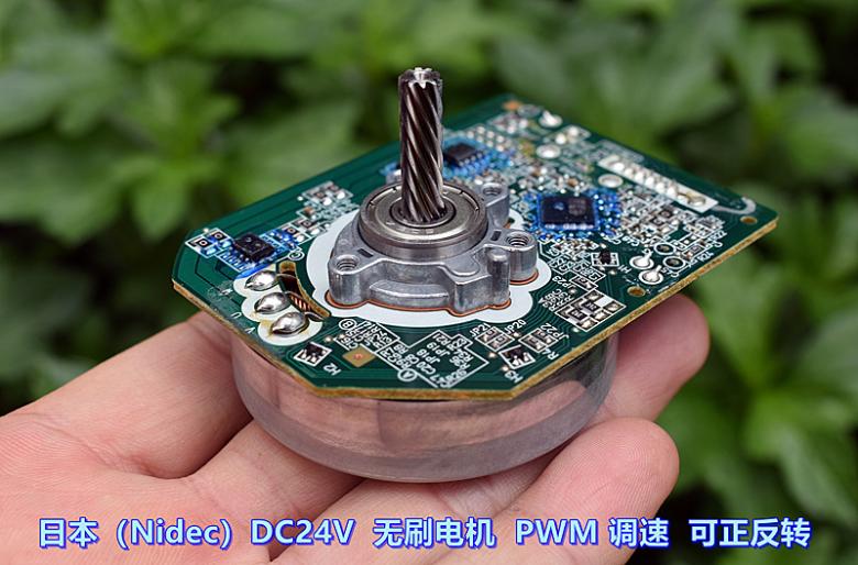 日本（Nidec）无刷电机 DC24V 外转子 PWM 调速 可正反转 电子元器件市场 电机/马达 原图主图