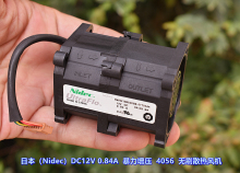 日本（Nidec）增压 4056 服务器散热 DC12V 0.84A 无刷散热风机