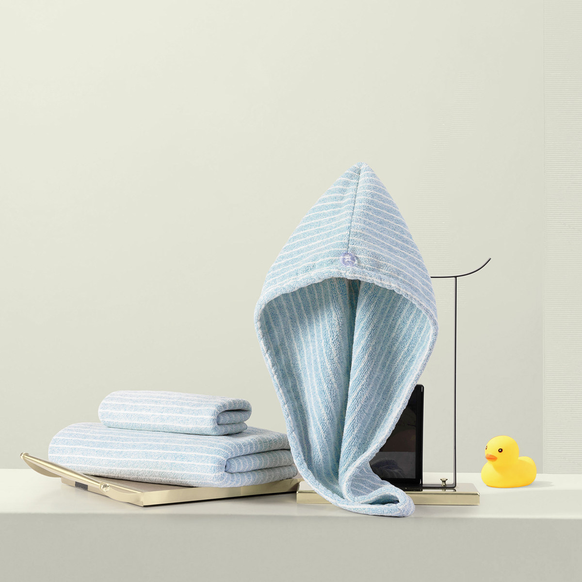 水星家纺抗菌干发帽加厚吸水擦头毛巾浴室包发毛巾毛浴巾组合DH,居家布艺,干发毛巾,淘宝优惠券,粉丝福利购,淘宝优惠卷