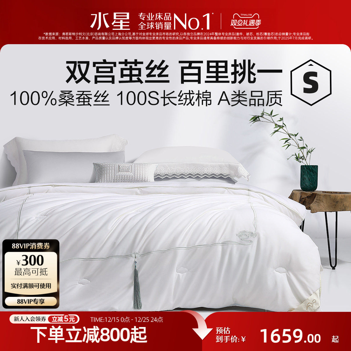 �ۻ��㣺ˮ�Ǽҷ�100S������ɣ��˿������ȫ�޴��ﱻ��˫�˱��ӱ�о��Ʒ 1410.15Ԫ(������)