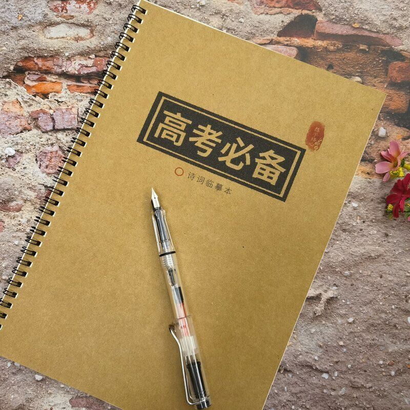高中生高考古诗词字帖唐诗宋词钢笔临摹行书楷书瘦金体练字帖