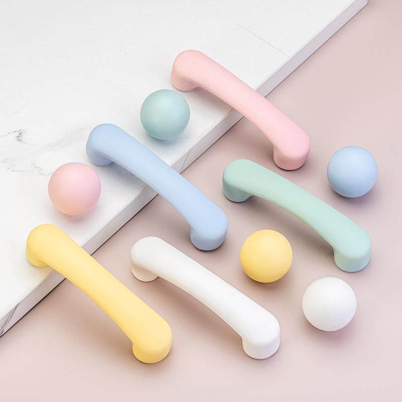 彩色儿童房圆球五星云朵孔距96MM现代简约小拉手,基础建材,小拉手,淘宝优惠券,粉丝福利购,淘宝优惠卷