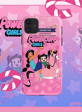 少女插画适用于iphone 11pro max全包手机壳苹果x/xr/8/7plus