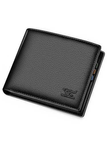 Septwolves, короткий бумажник, кожаный кошелек, из натуральной кожи