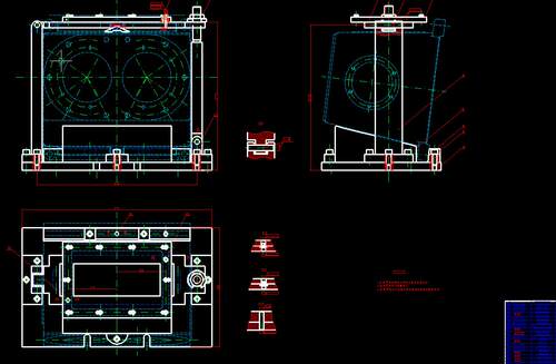 一种包装机箱体的加工工艺分析及夹具设计2D图机械CAD+说明图纸