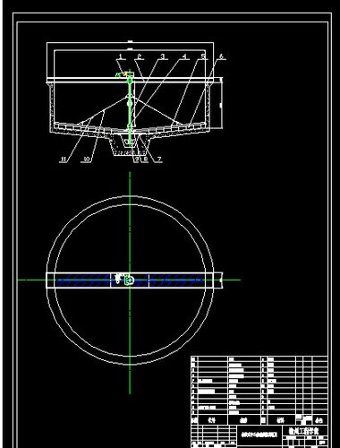 中心传动刮泥机动力系统的设计2D图机械CAD+说明图纸