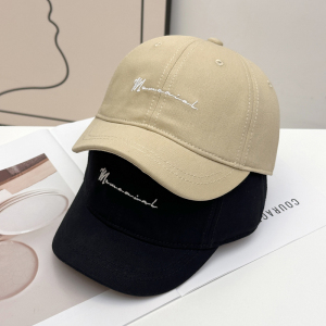 情侣款软顶短帽檐棒球帽男女百搭个性帽子显脸小春夏季鸭舌帽防晒