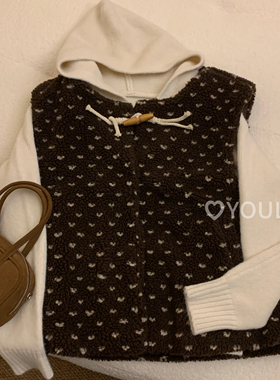 YOULI尤梨韩系复古加厚系带扣马甲保暖加厚外搭马甲