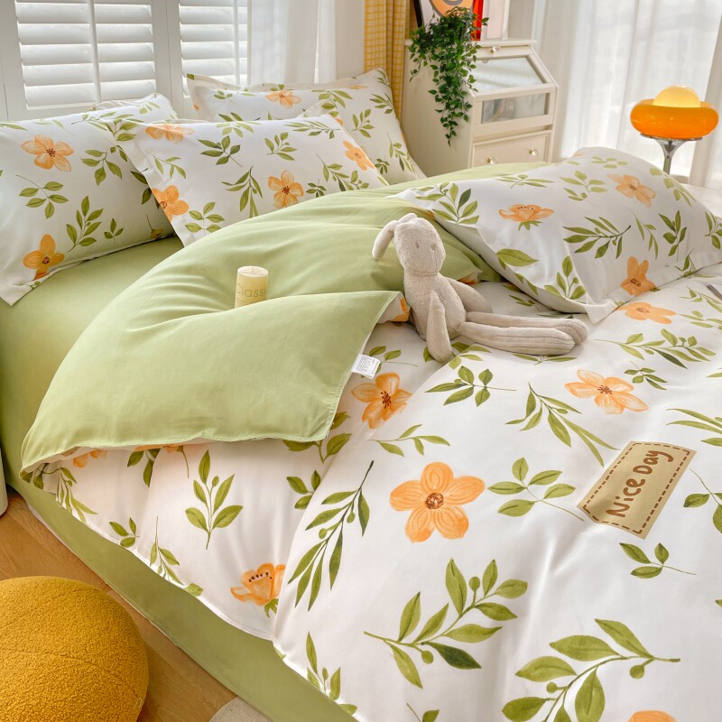 被套单件100纯棉150x200x230全棉加厚1.5米宿舍床单被子罩180x220