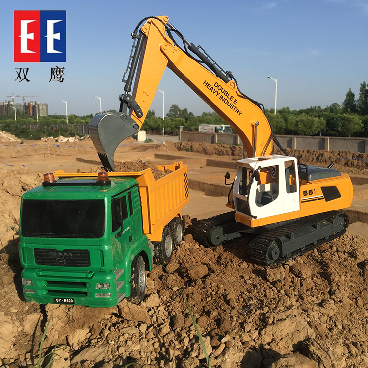 双鹰遥控挖掘机 17通道合金挖掘机工程车 3-6-9岁儿童玩具挖掘机在类目 玩具/童车/益智/积木/模型, 电动/遥控/惯性/发条玩具, 电动/遥控车中 - 来自Buy2taobao.com提供专业的淘宝代购服务