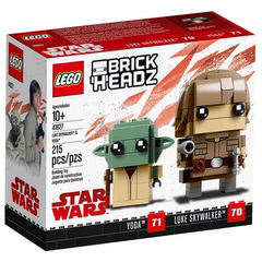 乐高LEGO BrickHeadz方头仔 41627 星战 卢克·天行者 尤达大师