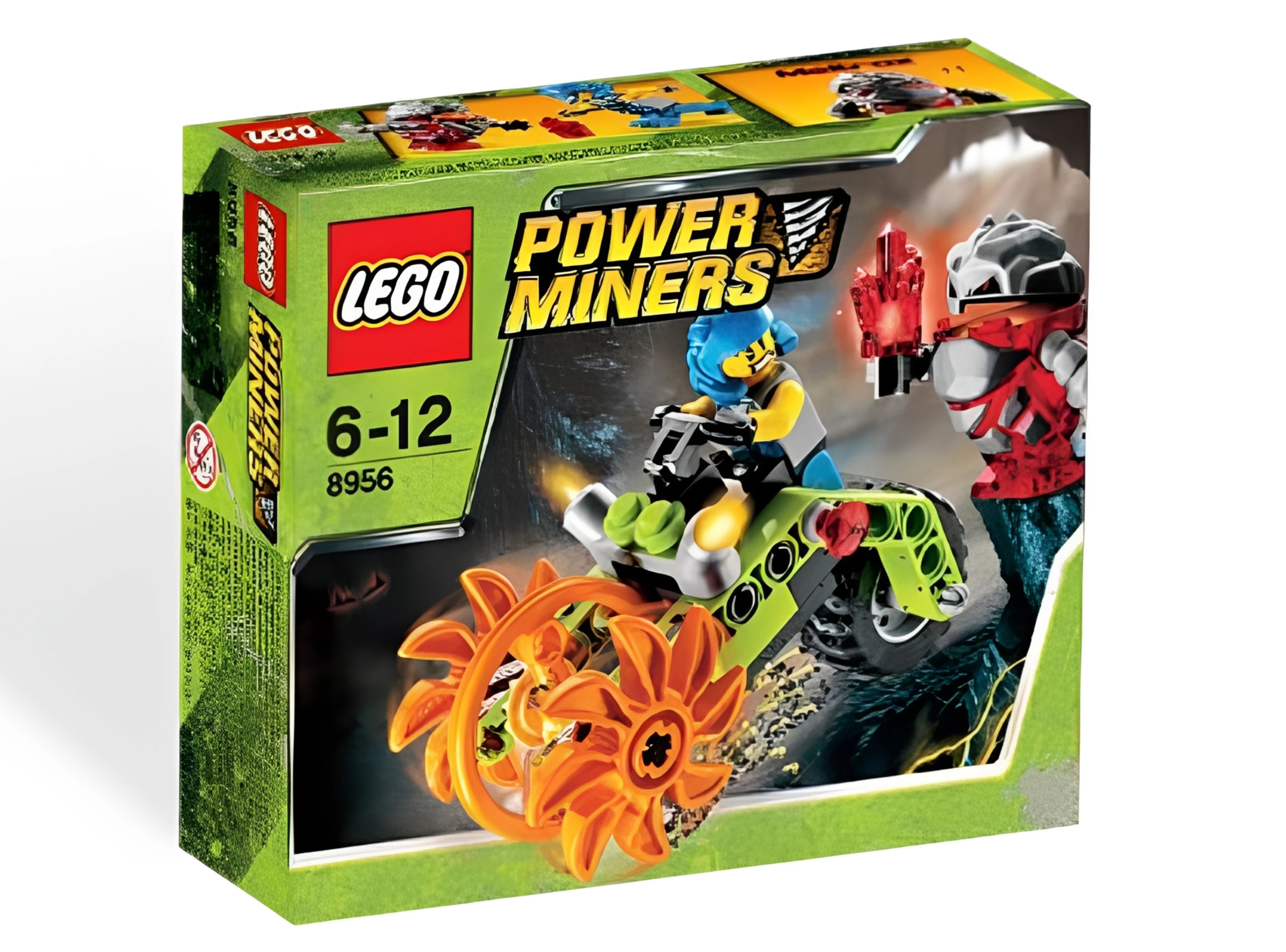 乐高 LEGO 8956地心探险系列矿工碎石机2010绝版