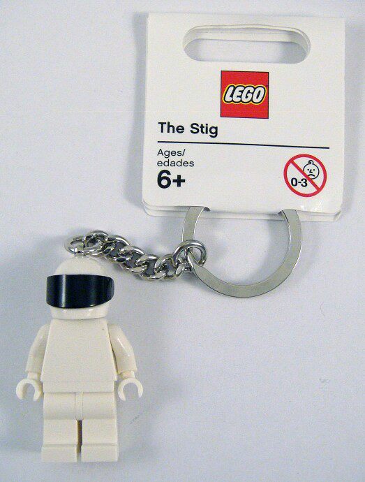 LEGO乐高6031370The Stig 试替哥钥匙扣Top Gear杂志专属限量发行