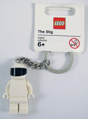 LEGO乐高6031370The Stig 试替哥钥匙扣Top Gear杂志专属限量发行