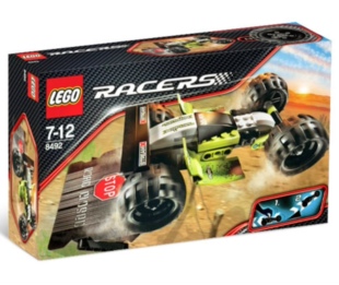 LEGO乐高  8492 RACERS赛车手系列 沙漠回力赛车 泥路霸王 2008年
