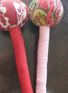 艾草养生按摩捶敲打器经络锤拍打棒手工捶背锤肩中医保健养生健康