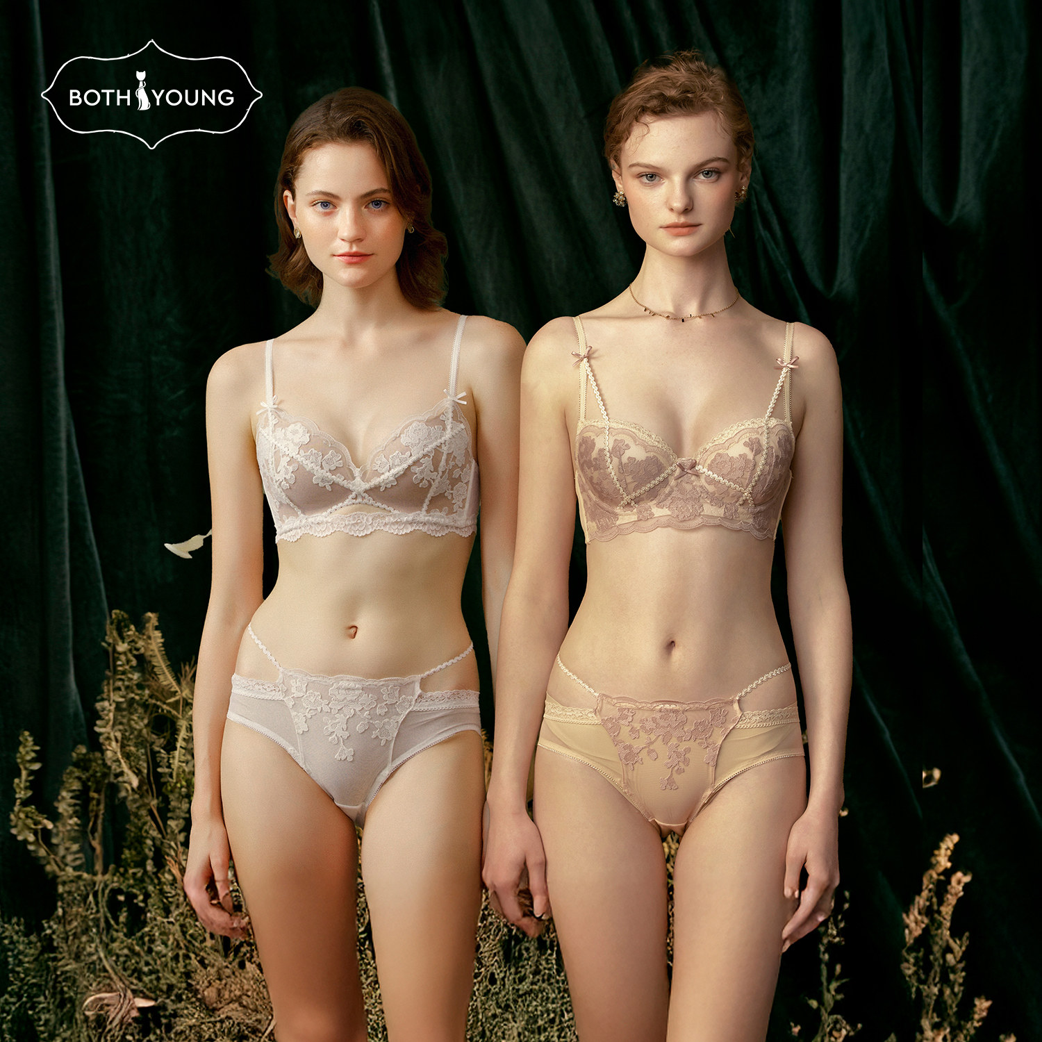 【所有姐姐的衣橱直播间】宝诗嫣法式轻聚拢内衣套装薄款蕾丝胸罩,女士内衣/男士内衣/家居服,文胸,淘宝优惠券,粉丝福利购,淘宝优惠卷