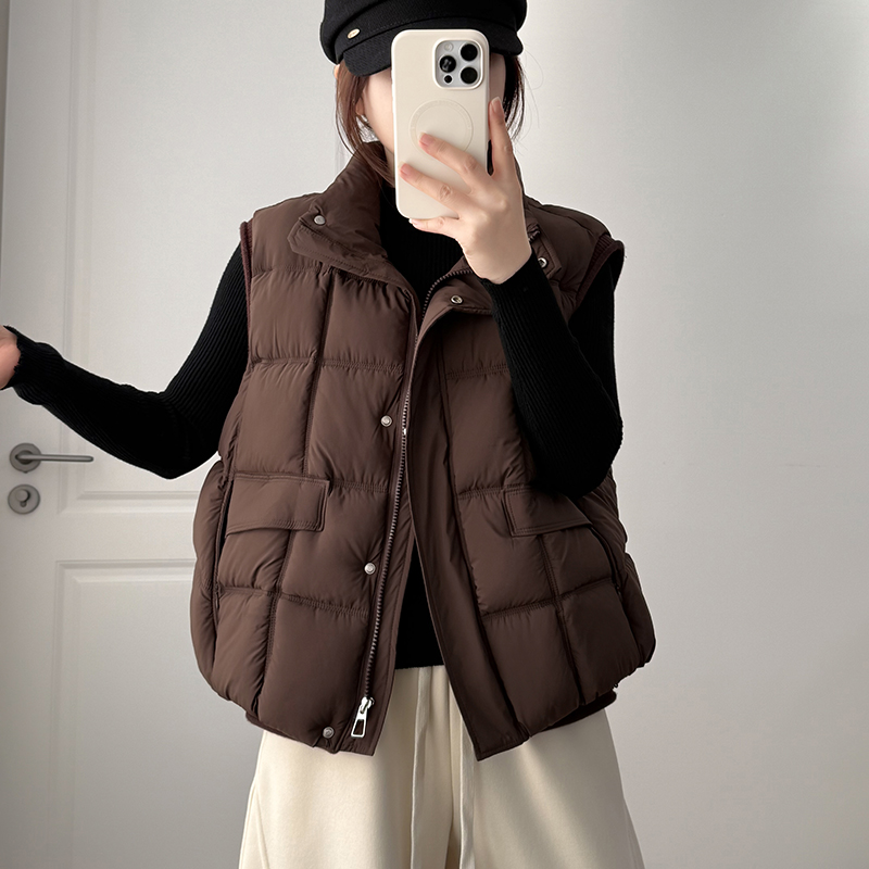 2025新款冬季女士棉服马甲