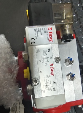 bray电磁阀63 1250-215145P4二位五通电磁阀 全新现货BRAY正品